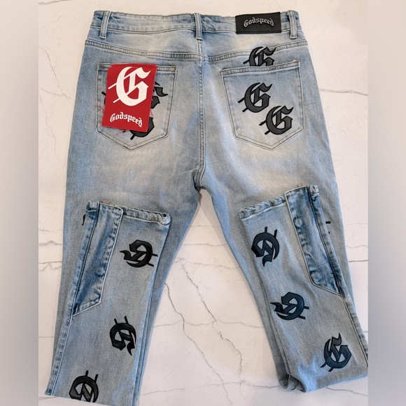 Godspeed Men’s Infinity Denim, Size 36x36, NWT, NIB - Picture 3 of 5